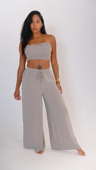 Buy Smocked woven pants set