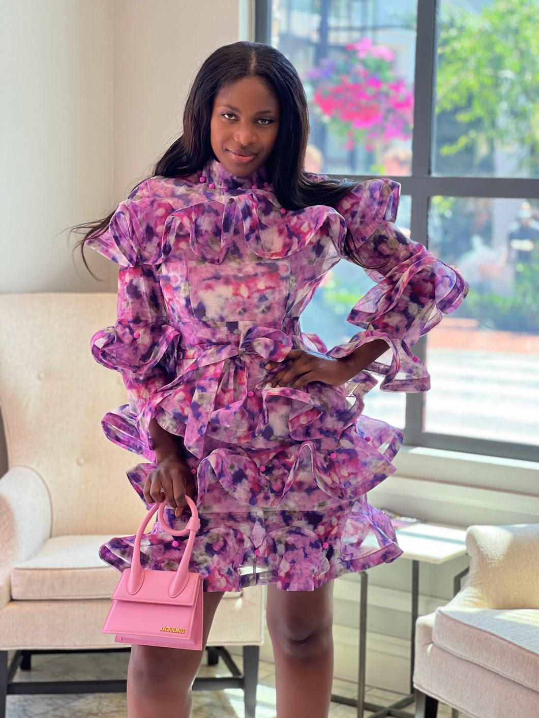 All Ruffle Dress
