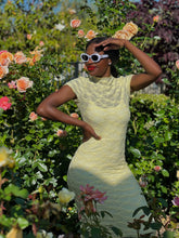 Load image into Gallery viewer, See through fitted dress
