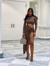 Load image into Gallery viewer, Cutout Detailed Split Thigh Dress
