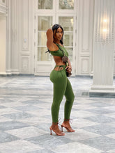 Load image into Gallery viewer, Crossed Backless Fitted Jumpsuit
